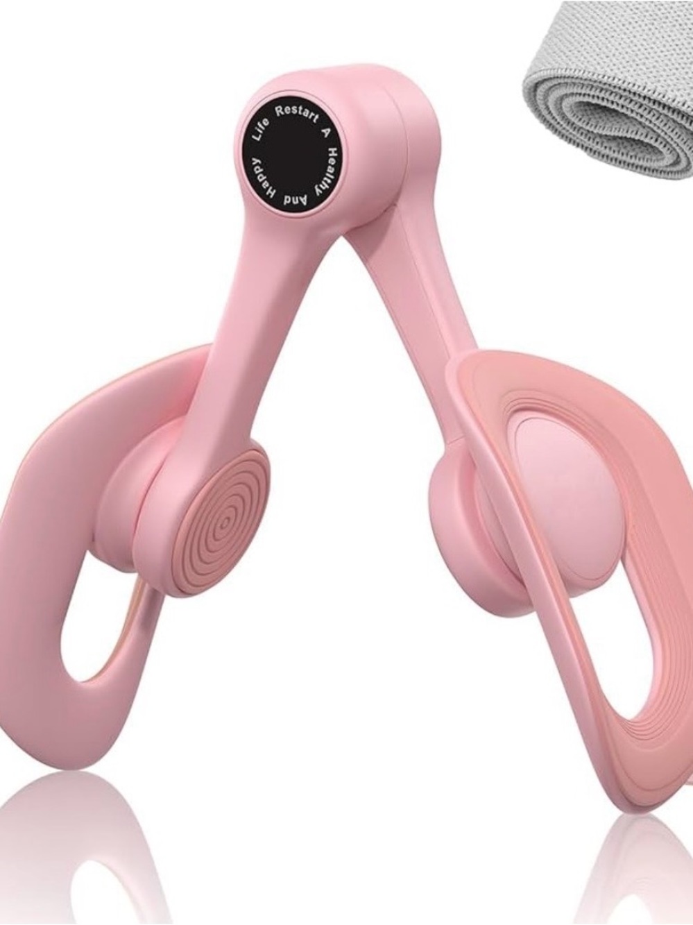MERACH Thigh Trainer, Pelvic Floor Exercise Devices Inner Thigh Exerciser pink
